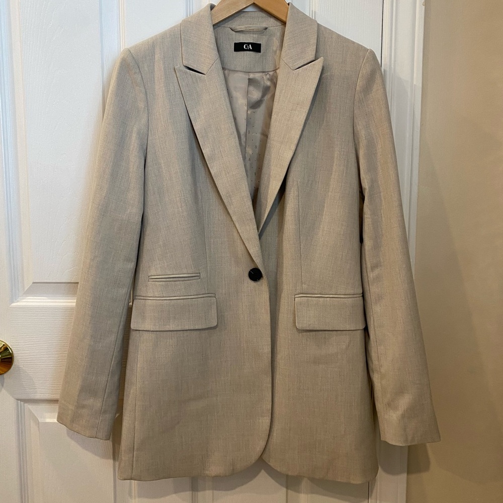 NWOT C&A Beige Blazer